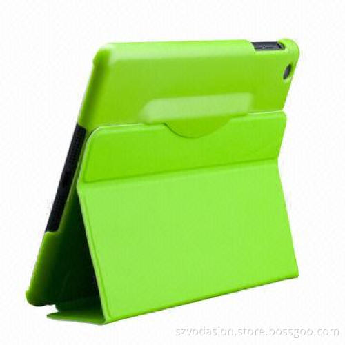 Smart Case for iPad Mini, Deboss by PU Leather/Microfiber, Inside Magnet Connection to Keep Sleep